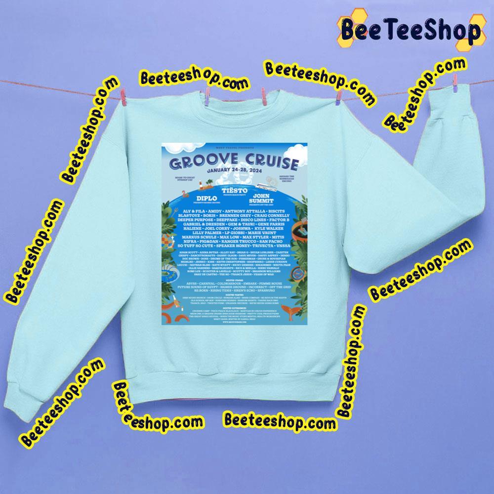 Groove Cruise 2024 Beeteeshop Trending Unisex Sweatshirt Groove Cruise 2024 Beeteeshop Trending Unisex Sweatshirt