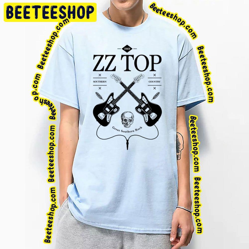 Guitar Vintage Logo Zz Top Unisex T-Shirt Guitar Vintage Logo Zz Top Unisex T-Shirt
