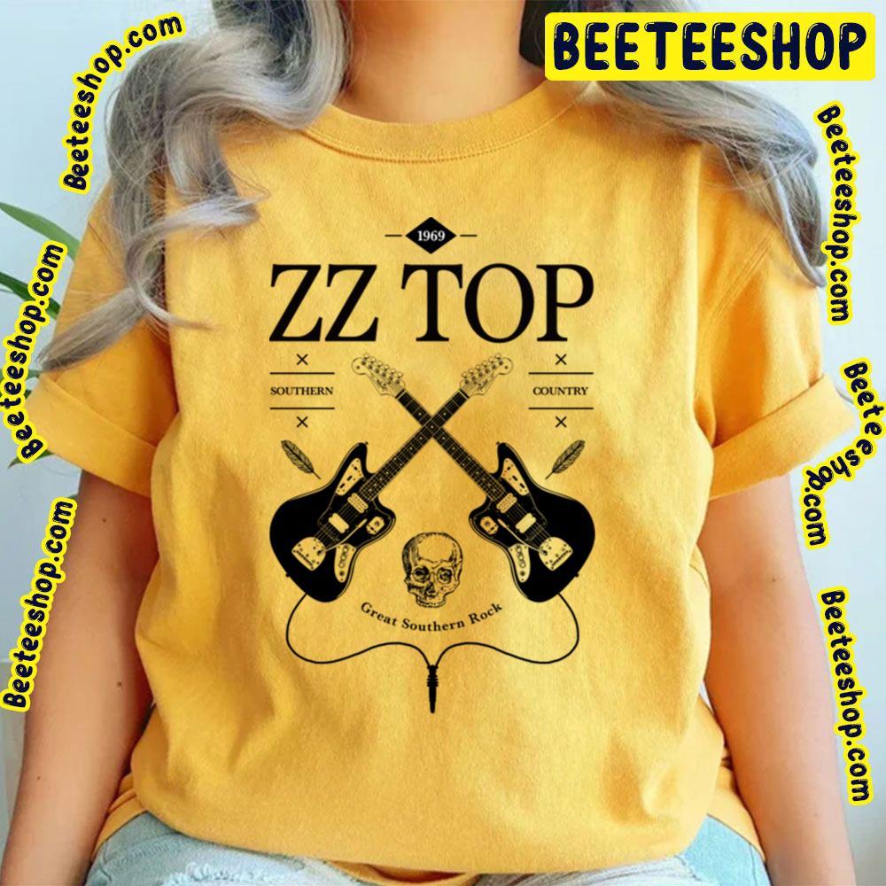 Guitar Vintage Logo Zz Top Unisex T-Shirt Guitar Vintage Logo Zz Top Unisex T-Shirt