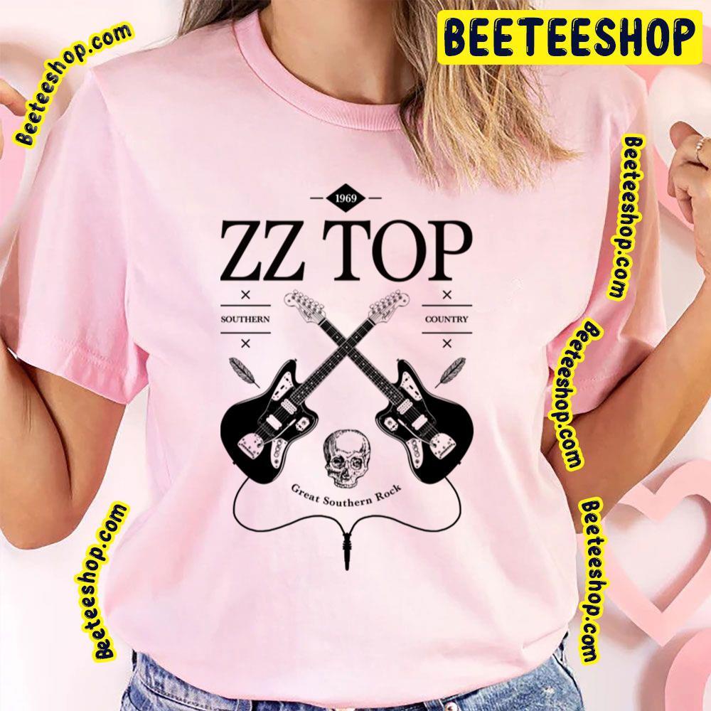 Guitar Vintage Logo Zz Top Unisex T-Shirt Guitar Vintage Logo Zz Top Unisex T-Shirt