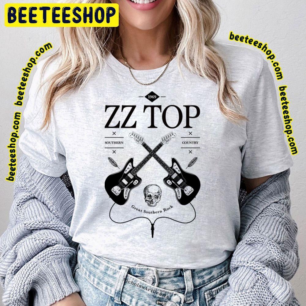 Guitar Vintage Logo Zz Top Unisex T-Shirt Guitar Vintage Logo Zz Top Unisex T-Shirt