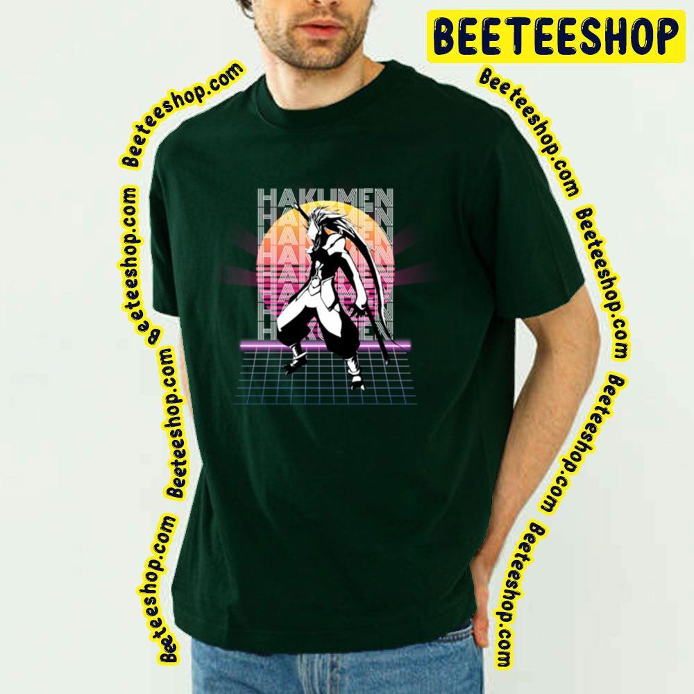 Hakumen Retro 80s Blazblue Unisex T-Shirt Hakumen Retro 80s Blazblue Unisex T-Shirt