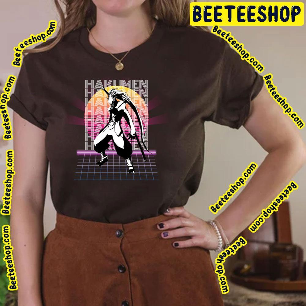 Hakumen Retro 80s Blazblue Unisex T-Shirt Hakumen Retro 80s Blazblue Unisex T-Shirt