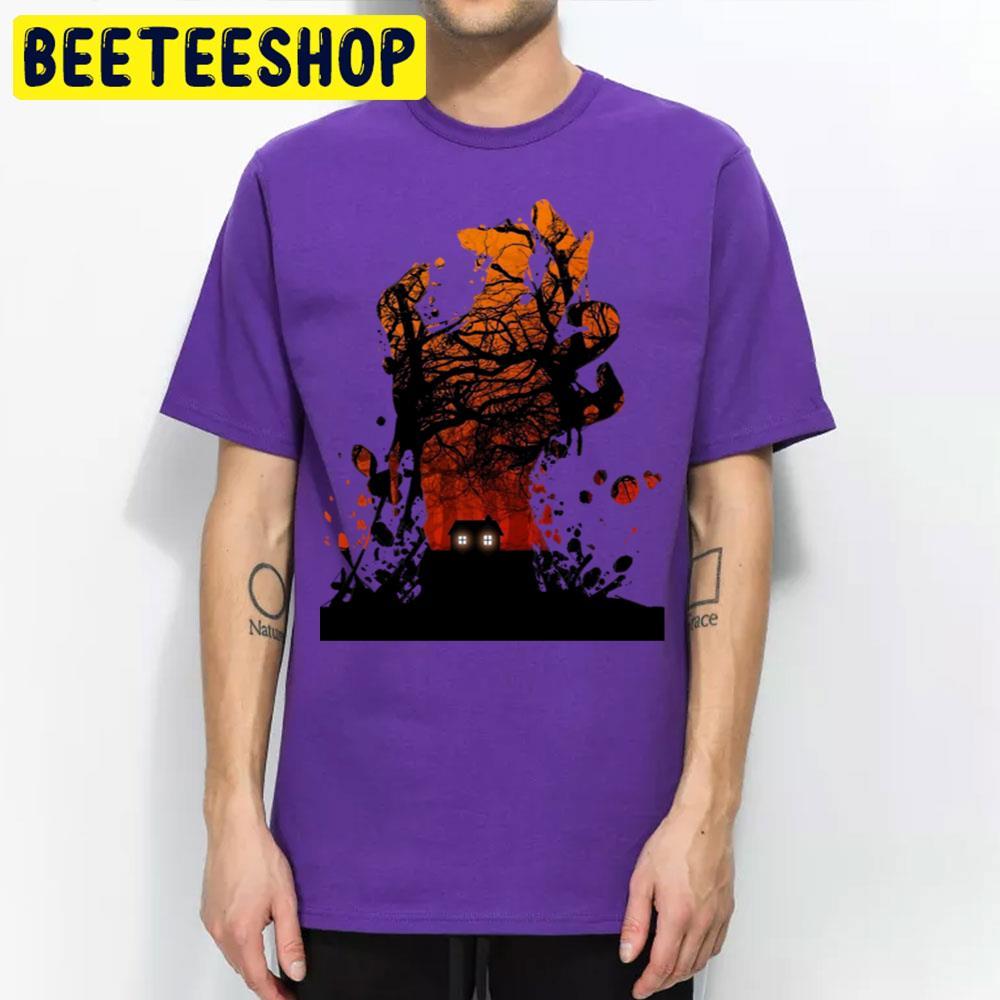 Halloween Hand The Evil Dead Beeteeshop Trending Unisex T-Shirt Halloween Hand The Evil Dead Beeteeshop Trending Unisex T-Shirt