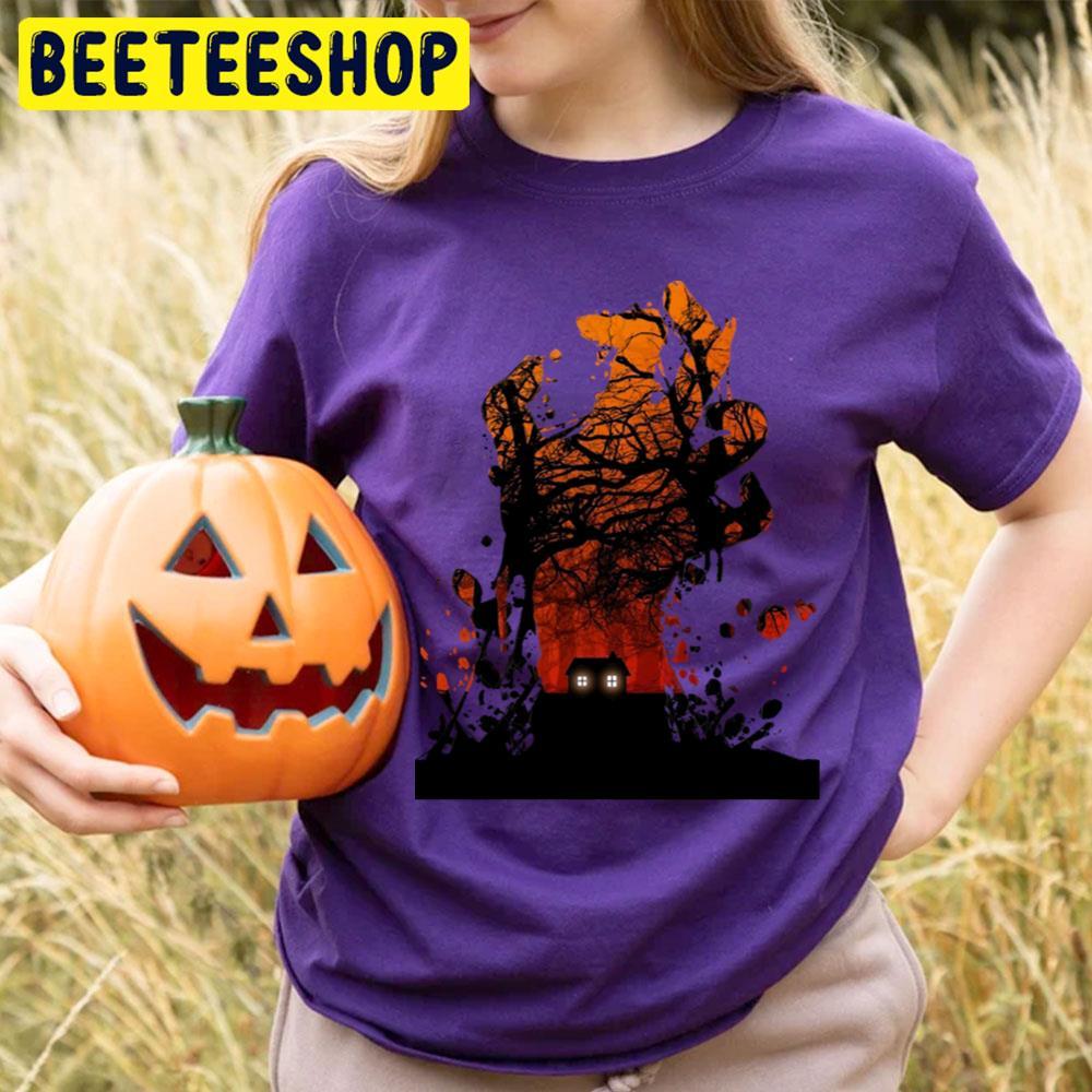 Halloween Hand The Evil Dead Beeteeshop Trending Unisex T-Shirt Halloween Hand The Evil Dead Beeteeshop Trending Unisex T-Shirt