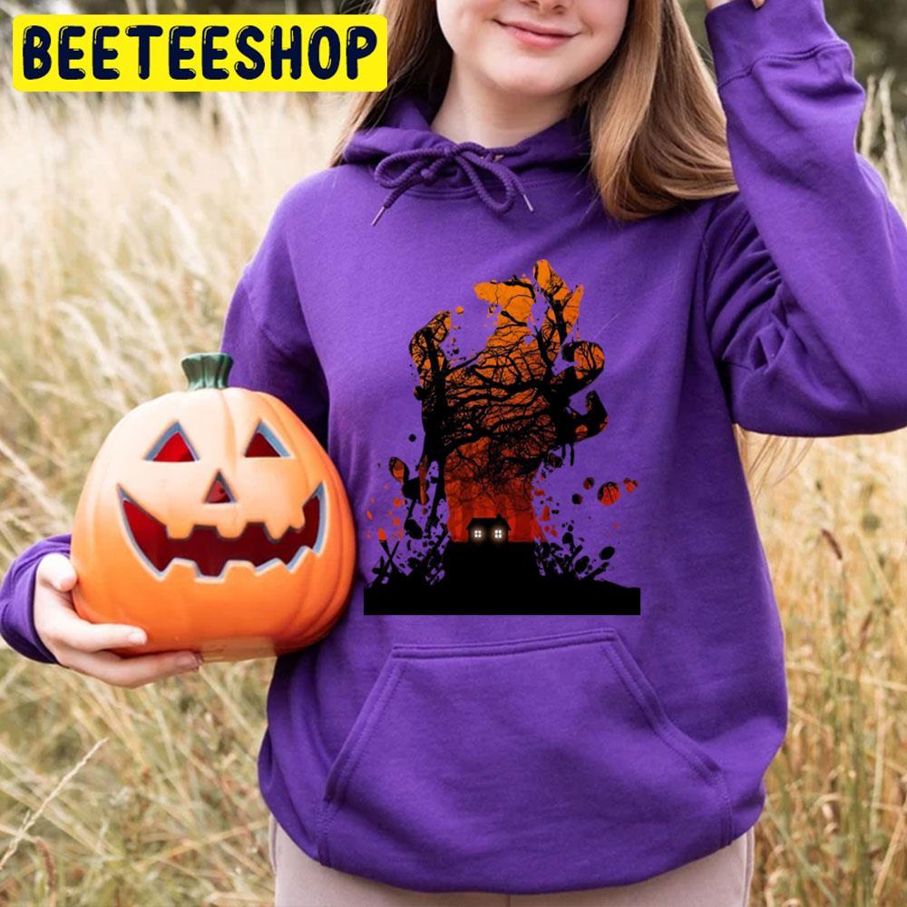 Halloween Hand The Evil Dead Beeteeshop Trending Unisex T-Shirt Halloween Hand The Evil Dead Beeteeshop Trending Unisex T-Shirt
