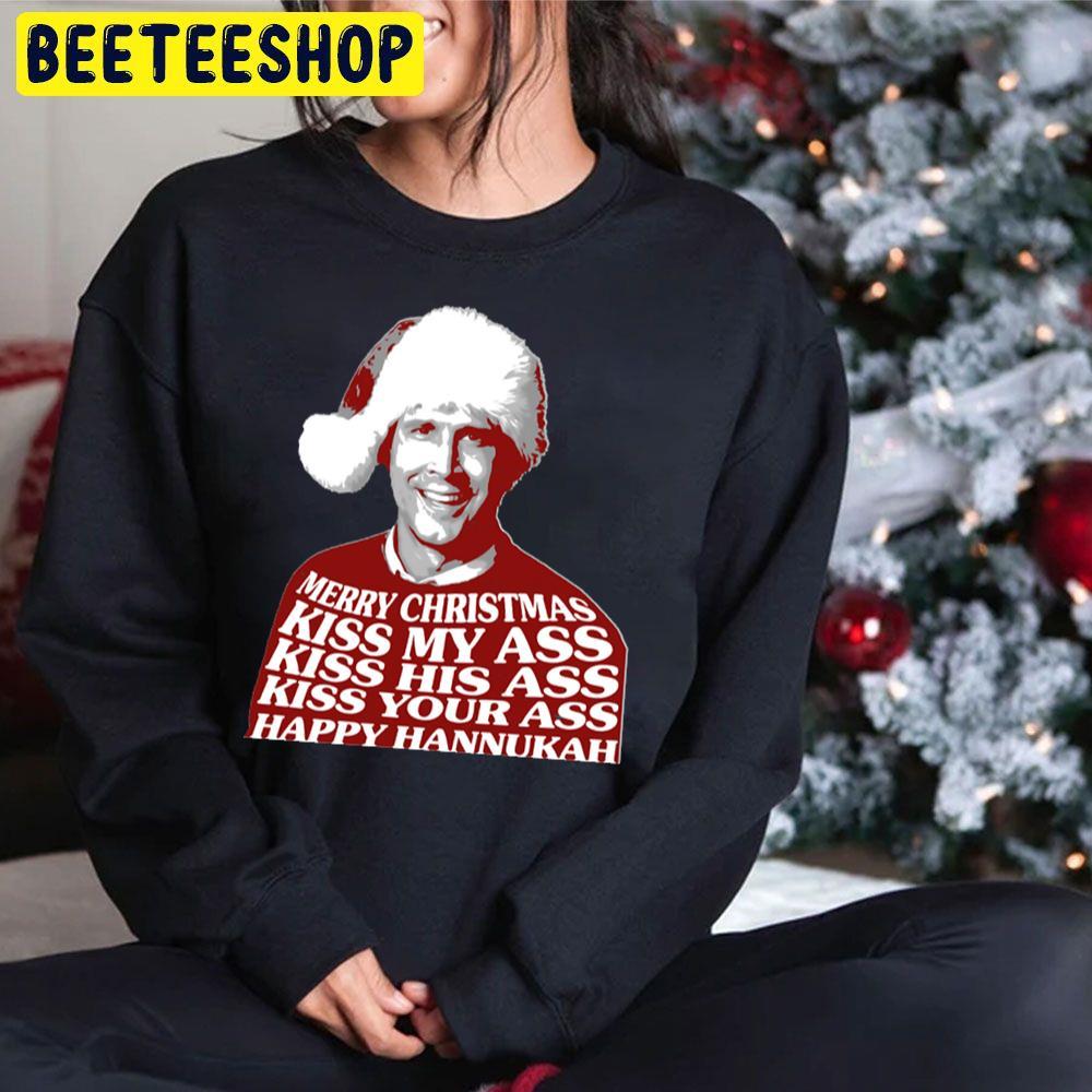 Happy Hannukah National Lampoon's Christmas Vacation Beeteeshop Trending Unisex Sweatshirt Happy Hannukah National Lampoon's Christmas Vacation Beeteeshop Trending Unisex Sweatshirt