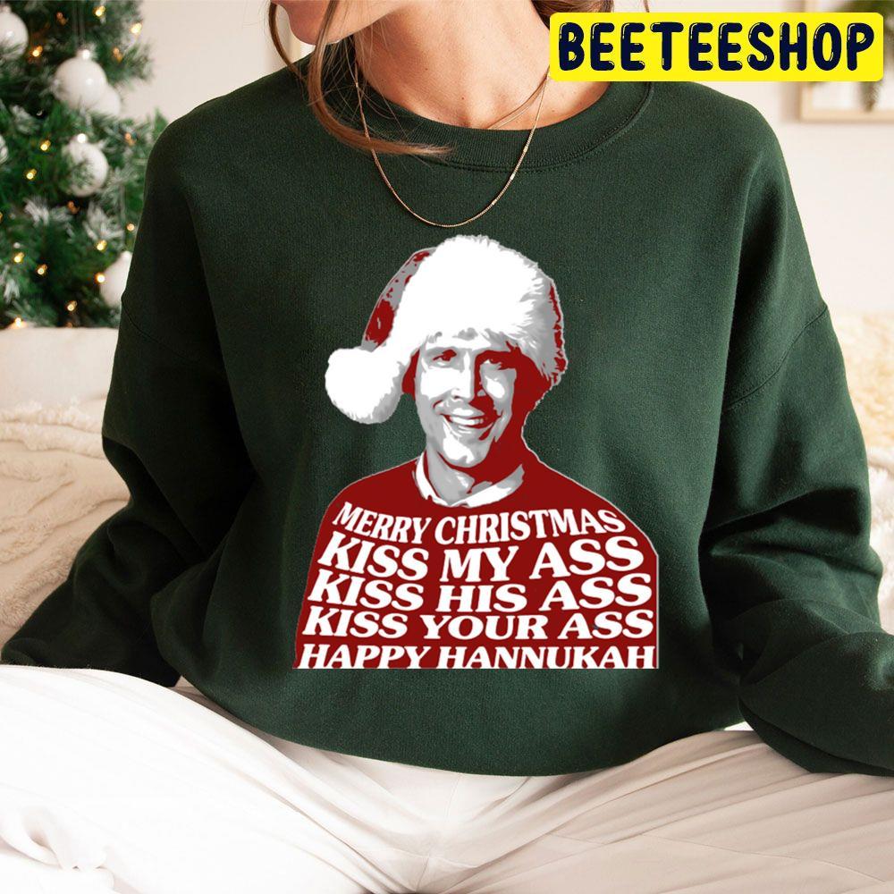 Happy Hannukah National Lampoon's Christmas Vacation Beeteeshop Trending Unisex Sweatshirt Happy Hannukah National Lampoon's Christmas Vacation Beeteeshop Trending Unisex Sweatshirt
