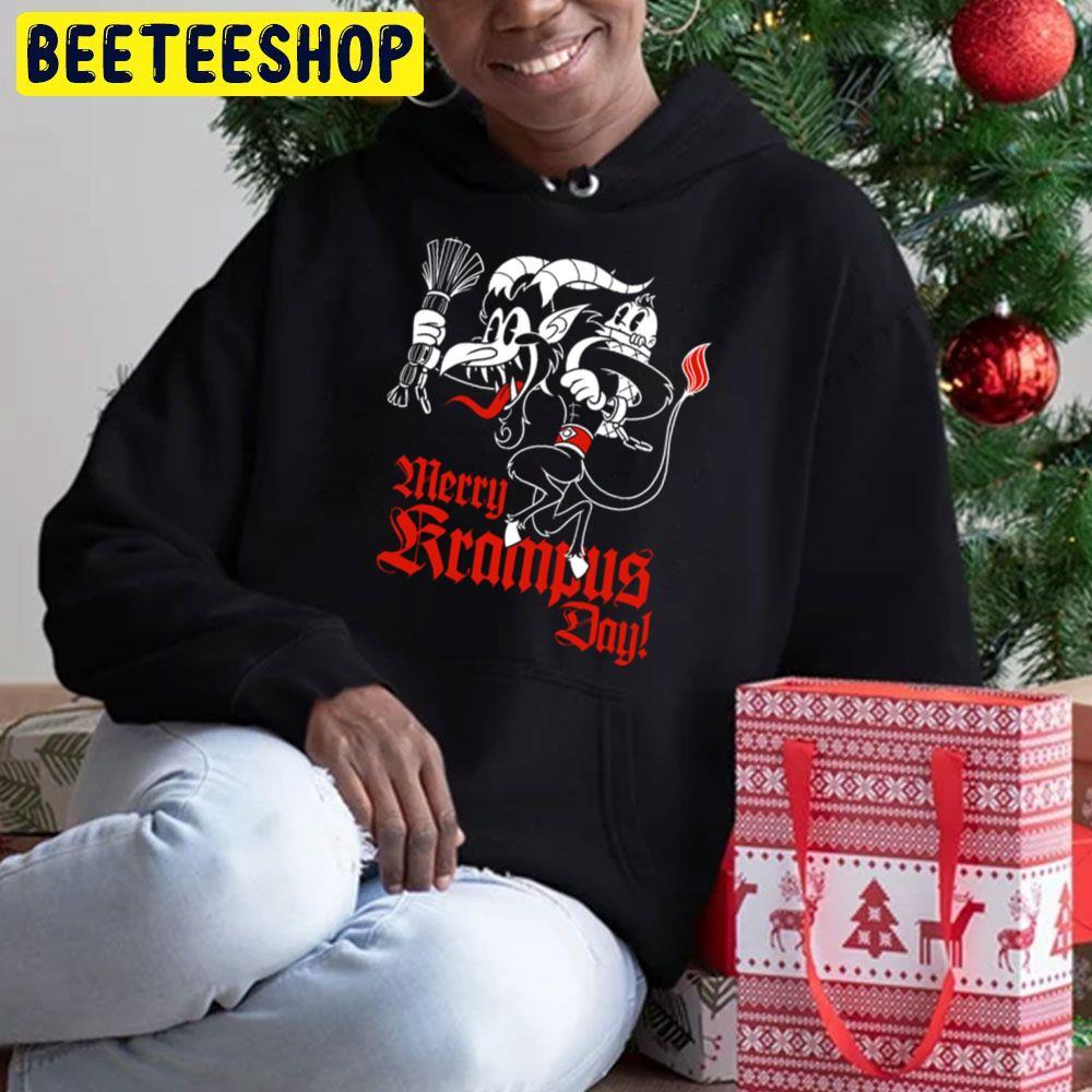 Happy Krampus Christmas Beeteeshop Trending Unisex Hoodie Happy Krampus Christmas Beeteeshop Trending Unisex Hoodie