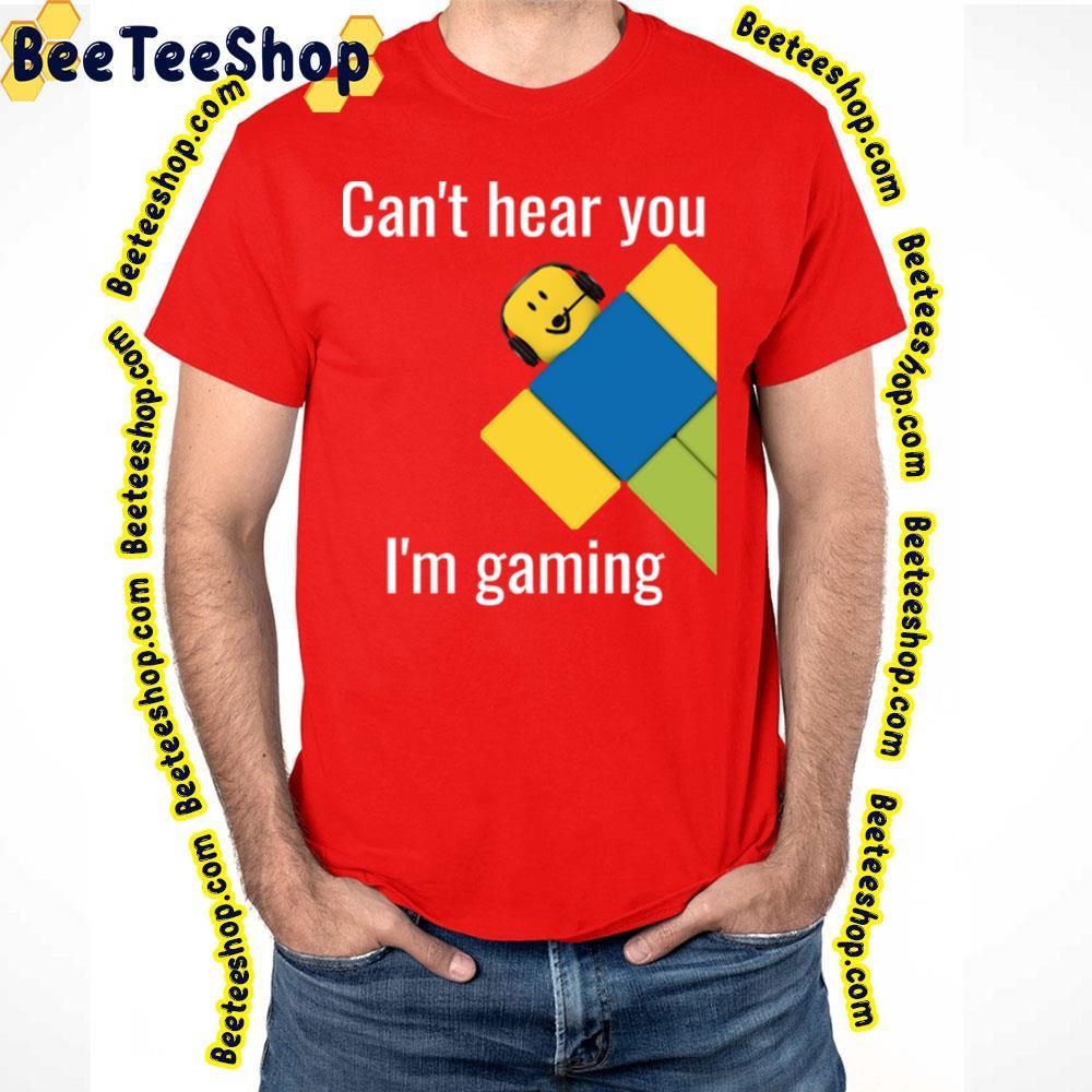 Headphone Noob Roblox Unisex T-Shirt Headphone Noob Roblox Unisex T-Shirt
