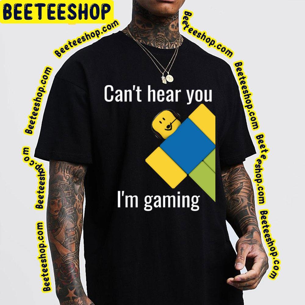 Headphone Noob Roblox Unisex T-Shirt Headphone Noob Roblox Unisex T-Shirt