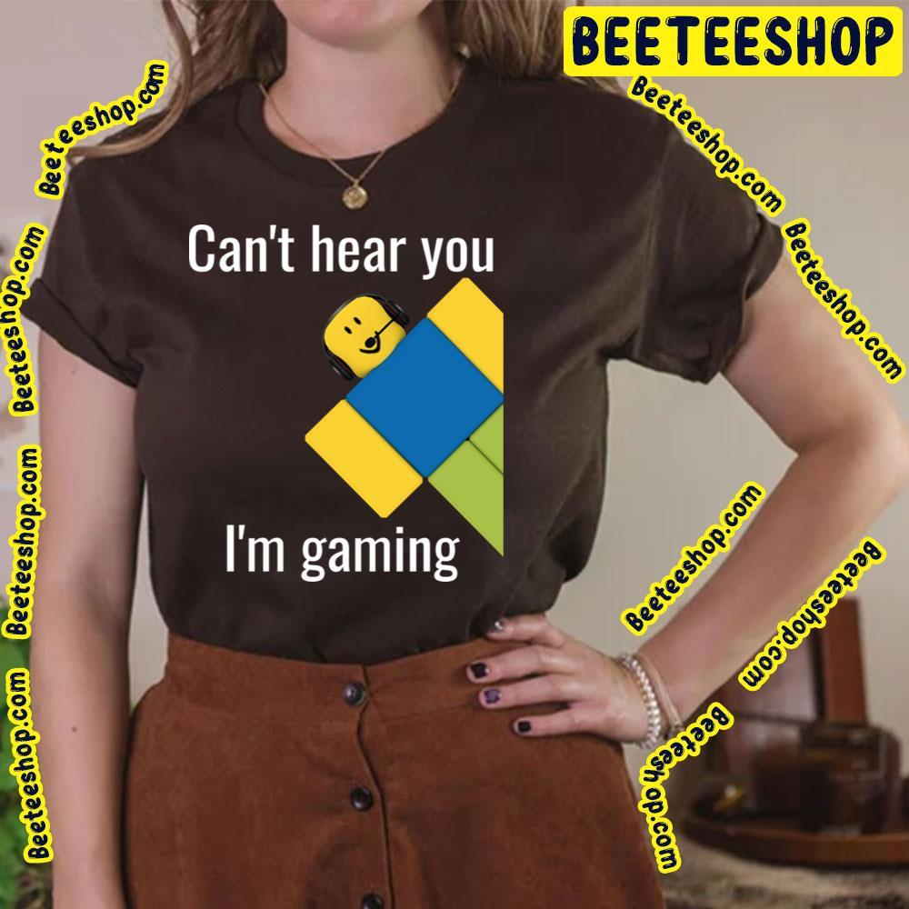 Headphone Noob Roblox Unisex T-Shirt Headphone Noob Roblox Unisex T-Shirt