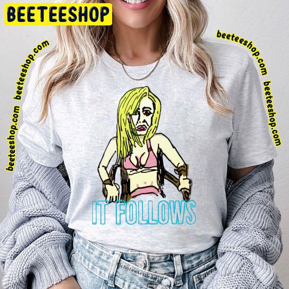 Help Me It Follows Halloween Unisex T-Shirt Help Me It Follows Halloween Unisex T-Shirt