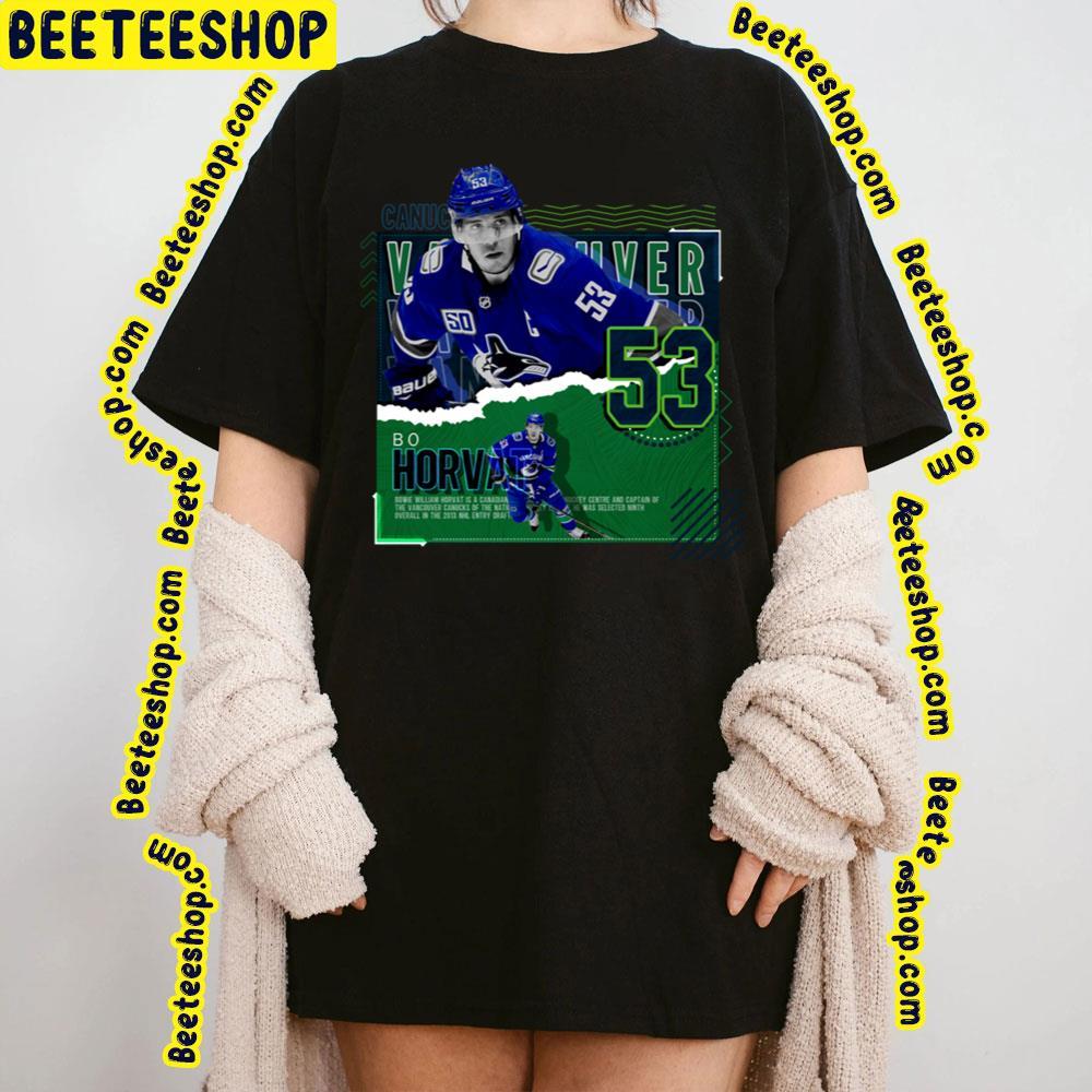 Hockey Paper Canucks Bo Horvat Sport Unisex T-Shirt Hockey Paper Canucks Bo Horvat Sport Unisex T-Shirt