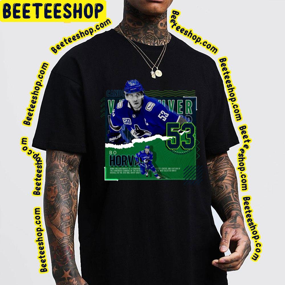 Hockey Paper Canucks Bo Horvat Sport Unisex T-Shirt Hockey Paper Canucks Bo Horvat Sport Unisex T-Shirt