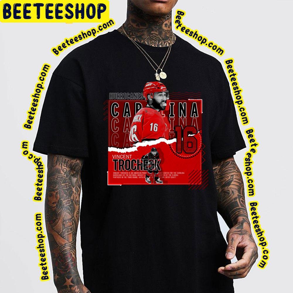 Hockey Paper Hurricanes Vincent Trocheck Unisex T-Shirt Hockey Paper Hurricanes Vincent Trocheck Unisex T-Shirt