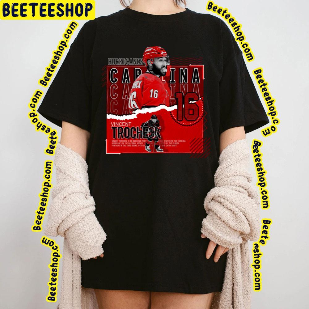 Hockey Paper Hurricanes Vincent Trocheck Unisex T-Shirt Hockey Paper Hurricanes Vincent Trocheck Unisex T-Shirt