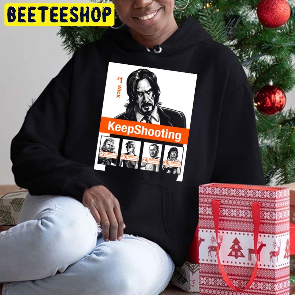 Keepshooting Die Hard Christmas Beeteeshop Trending Unisex Hoodie Keepshooting Die Hard Christmas Beeteeshop Trending Unisex Hoodie