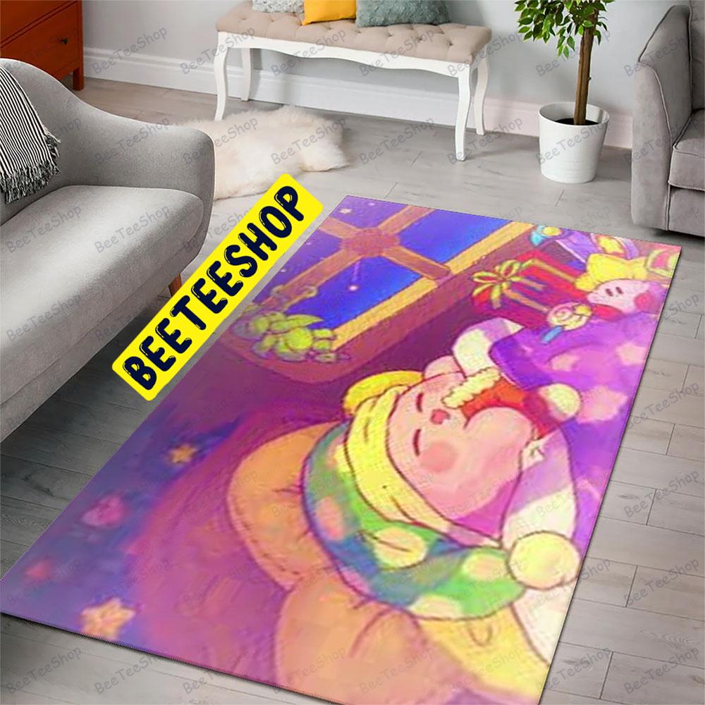 Kirby Christmas 14 Trending Rug Rectangle Kirby Christmas 14 Trending Rug Rectangle