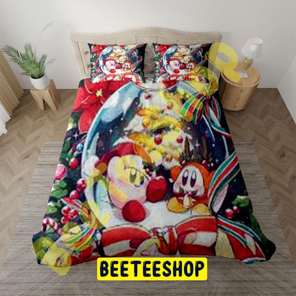 Kirby Christmas 26 Trending Bedding Set Kirby Christmas 26 Trending Bedding Set