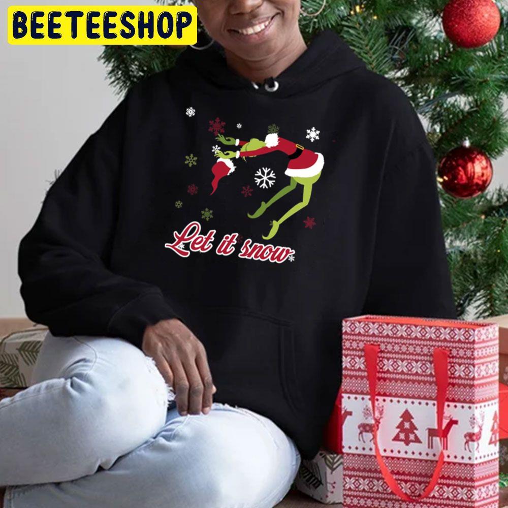 Let It Snow How The Grinch Stole Christmas Beeteeshop Trending Unisex Hoodie Let It Snow How The Grinch Stole Christmas Beeteeshop Trending Unisex Hoodie