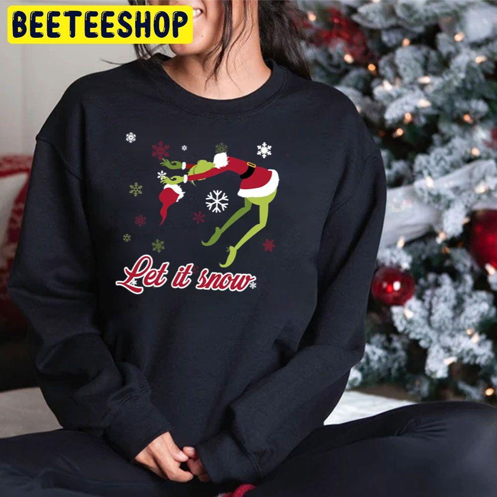 Let It Snow How The Grinch Stole Christmas Beeteeshop Trending Unisex Hoodie Let It Snow How The Grinch Stole Christmas Beeteeshop Trending Unisex Hoodie