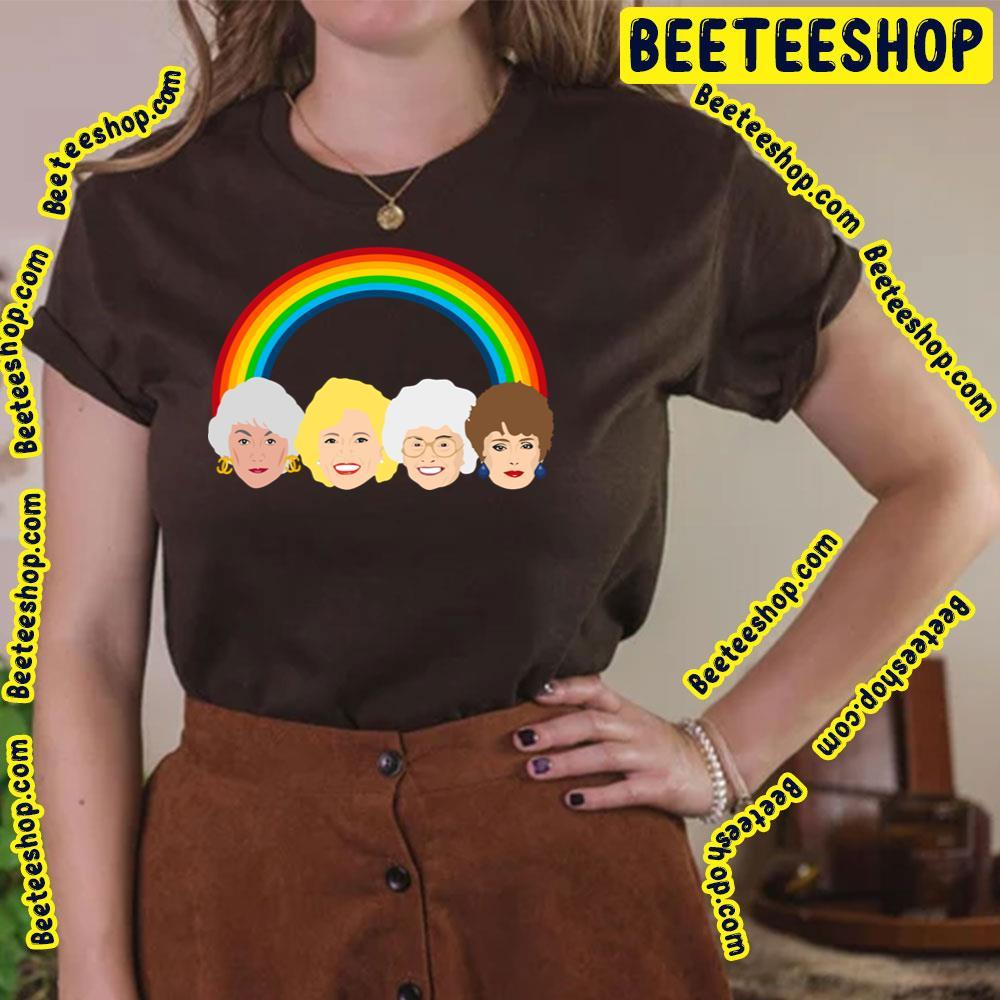 Lgbt Pride Rainbow The Golden Girls Unisex T-Shirt Lgbt Pride Rainbow The Golden Girls Unisex T-Shirt