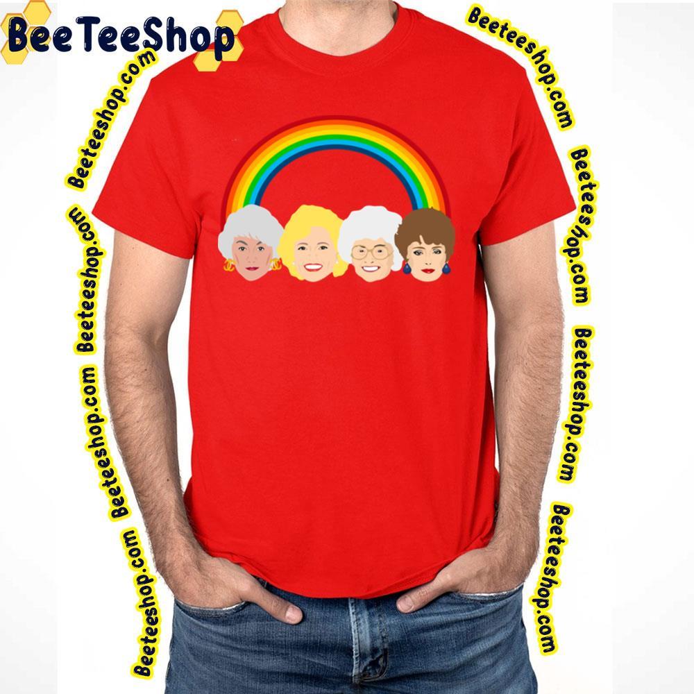 Lgbt Pride Rainbow The Golden Girls Unisex T-Shirt Lgbt Pride Rainbow The Golden Girls Unisex T-Shirt