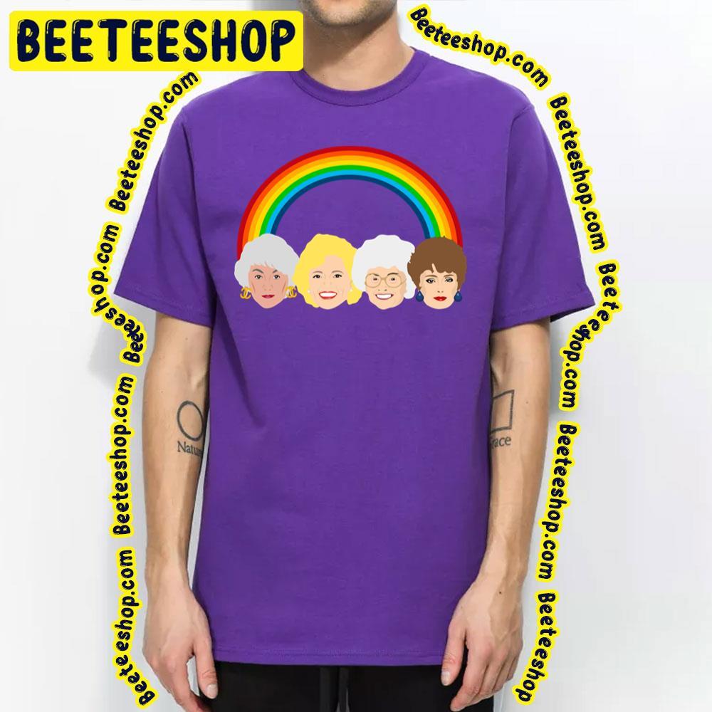 Lgbt Pride Rainbow The Golden Girls Unisex T-Shirt Lgbt Pride Rainbow The Golden Girls Unisex T-Shirt