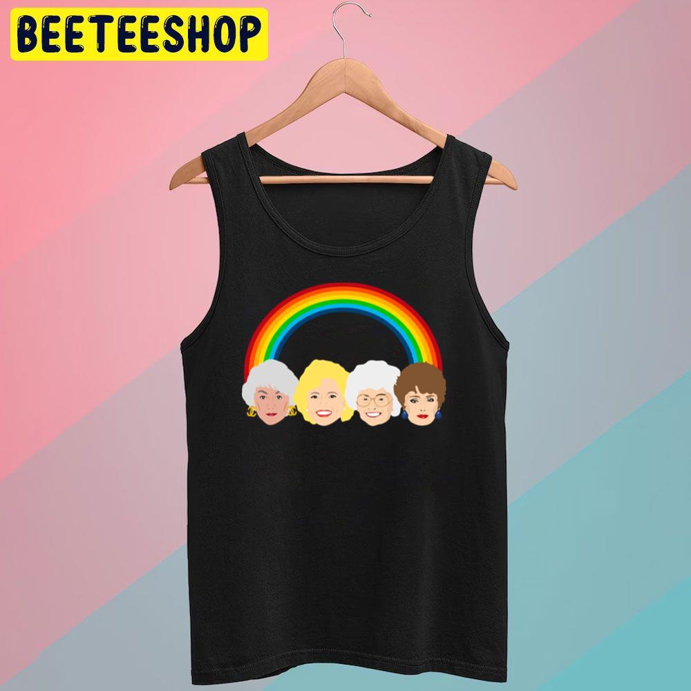 Lgbt Pride Rainbow The Golden Girls Unisex T-Shirt Lgbt Pride Rainbow The Golden Girls Unisex T-Shirt