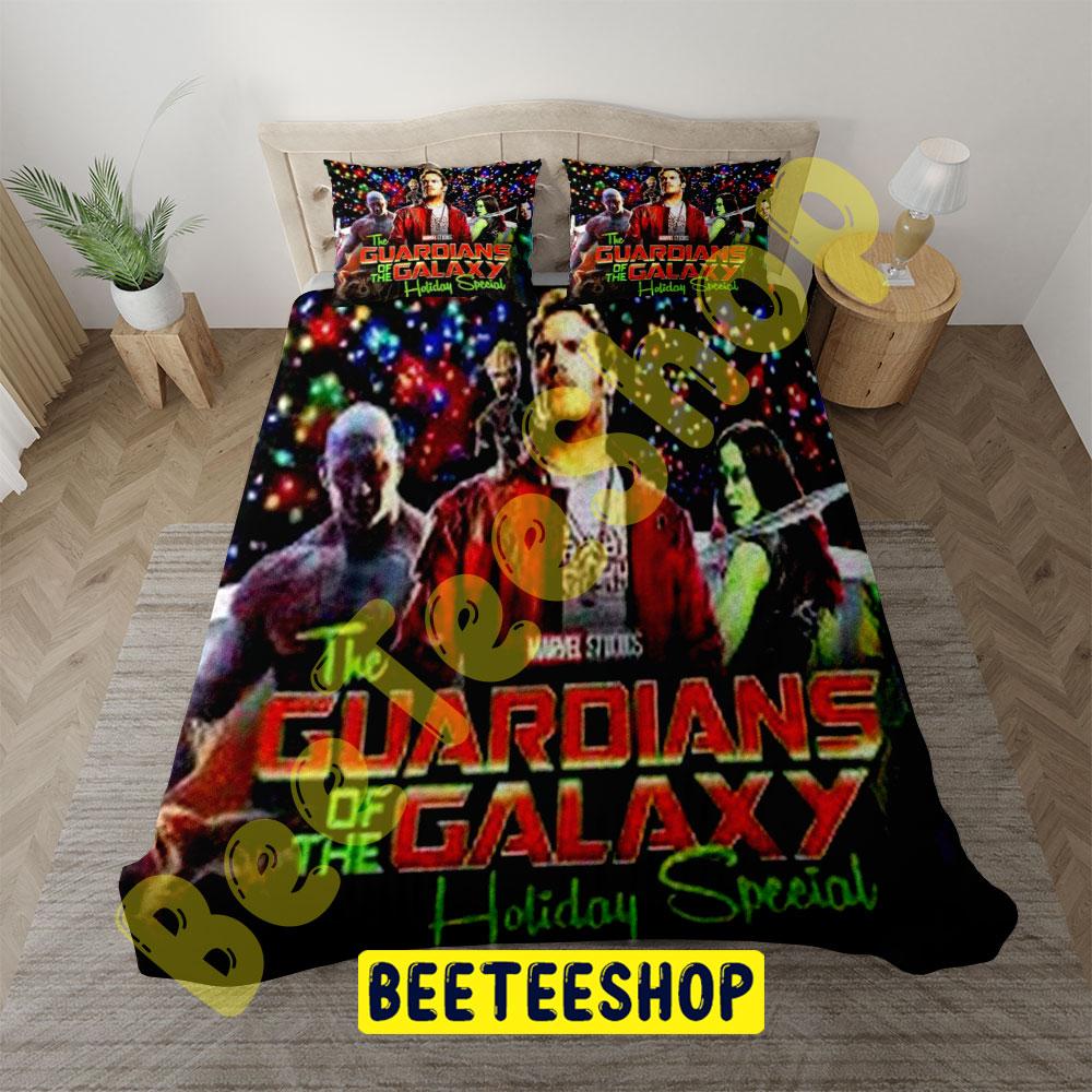 Light Color The Guardians Of The Galaxy Holiday Special Trending Bedding Set Light Color The Guardians Of The Galaxy Holiday Special Trending Bedding Set