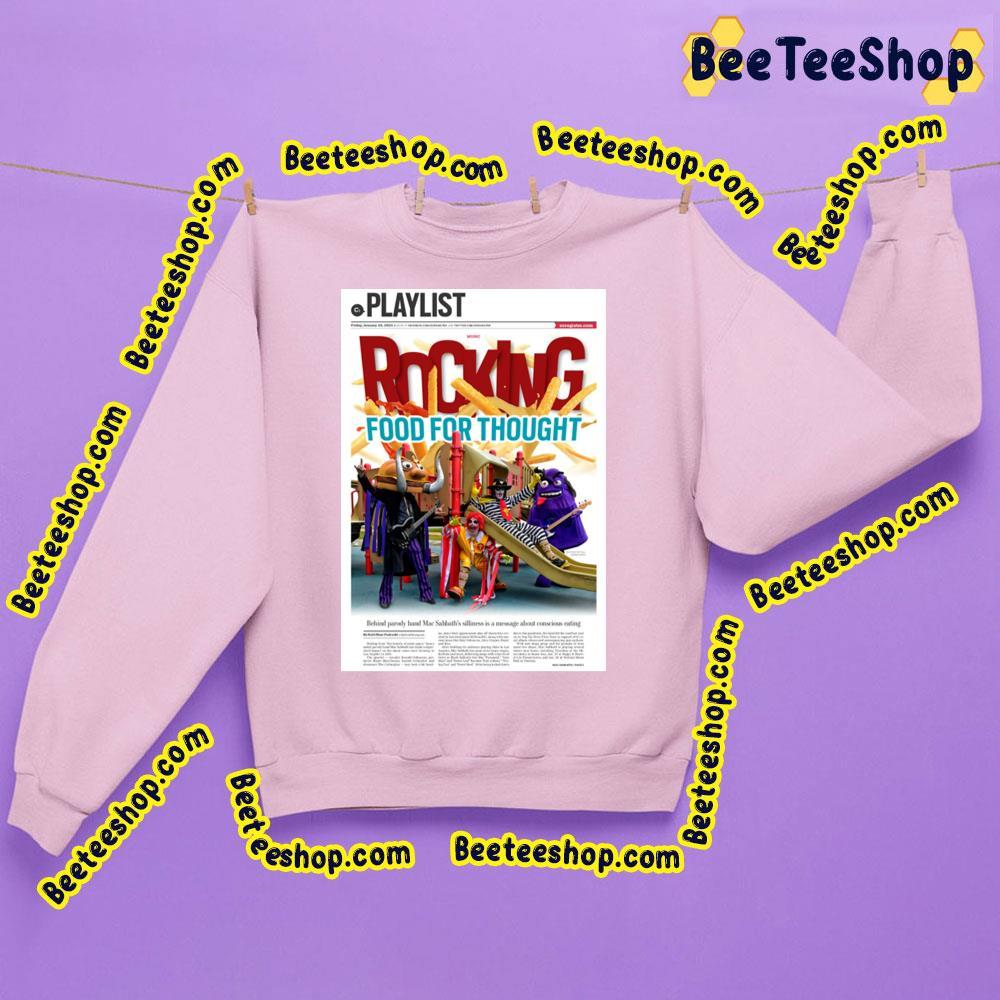Mac Sabbath Food For Thought Beeteeshop Trending Unisex T-Shirt Mac Sabbath Food For Thought Beeteeshop Trending Unisex T-Shirt