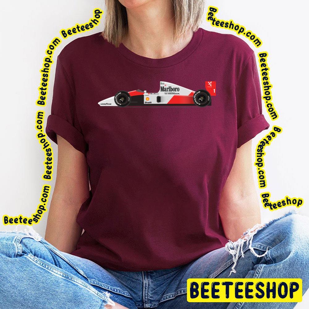 Mclaren Honda Mp46 Illustration Ayrton Senna Unisex T-Shirt Mclaren Honda Mp46 Illustration Ayrton Senna Unisex T-Shirt