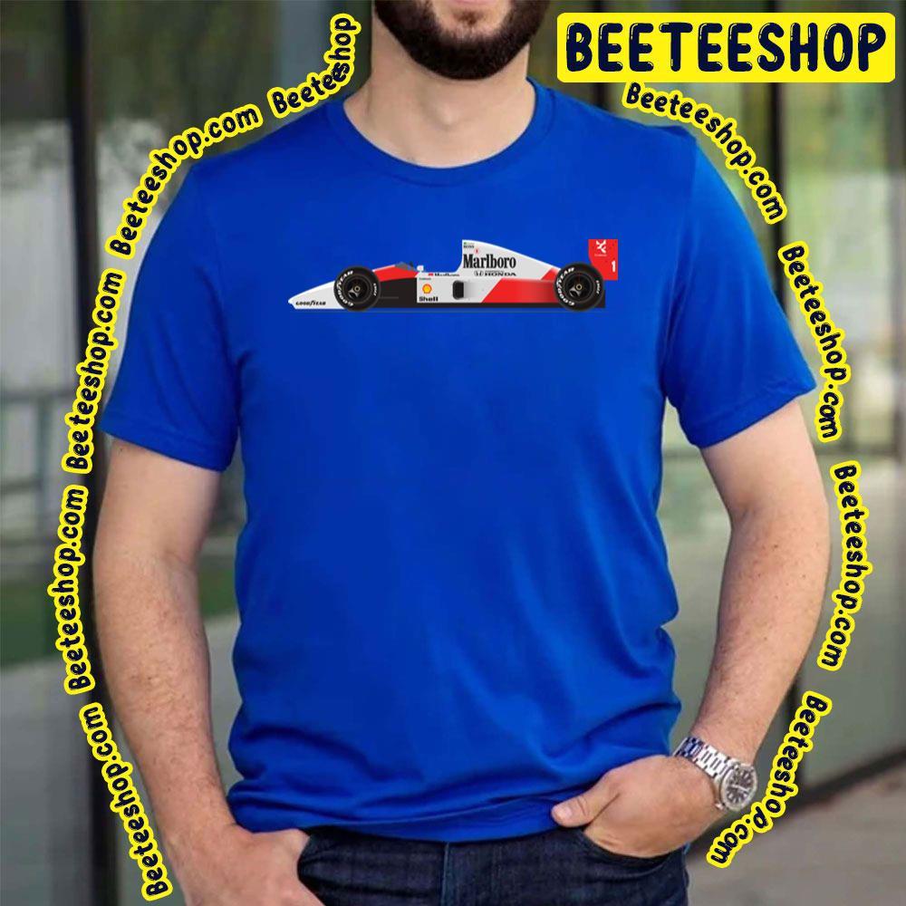Mclaren Honda Mp46 Illustration Ayrton Senna Unisex T-Shirt Mclaren Honda Mp46 Illustration Ayrton Senna Unisex T-Shirt