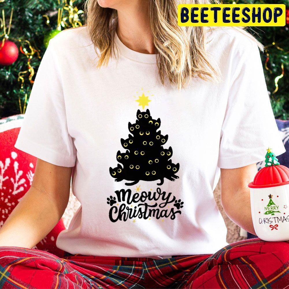 Meowy Christmas Beeteeshop Trending Unisex Hoodie Meowy Christmas Beeteeshop Trending Unisex Hoodie