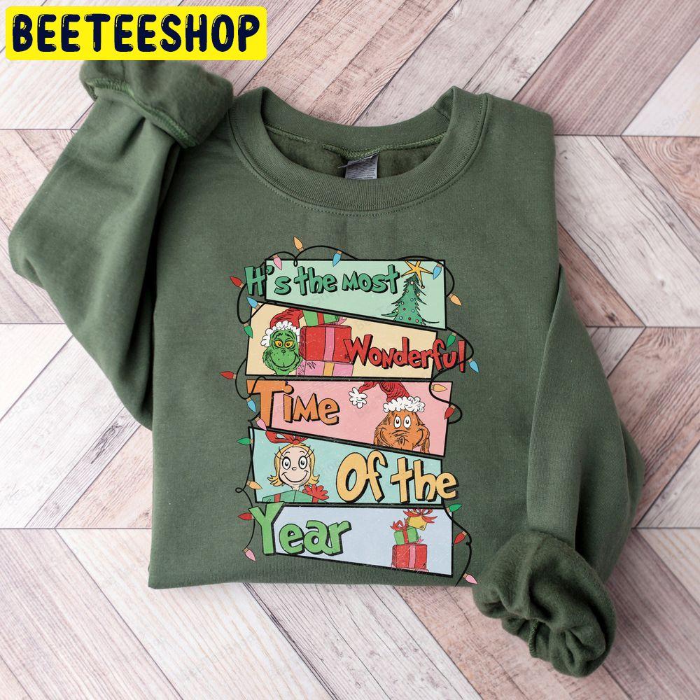 Merry Grinchmas Vintage Christmas Kid Youth Toddler Whoville And Co Unisex T-Shirt Merry Grinchmas Vintage Christmas Kid Youth Toddler Whoville And Co Unisex T-Shirt