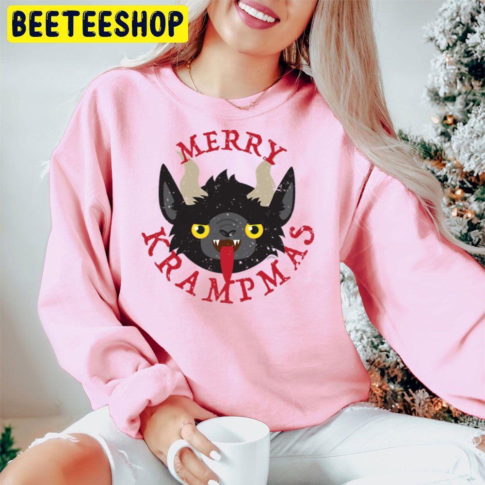 Merry Krampmas Krampus Christmas Beeteeshop Trending Unisex Hoodie Merry Krampmas Krampus Christmas Beeteeshop Trending Unisex Hoodie