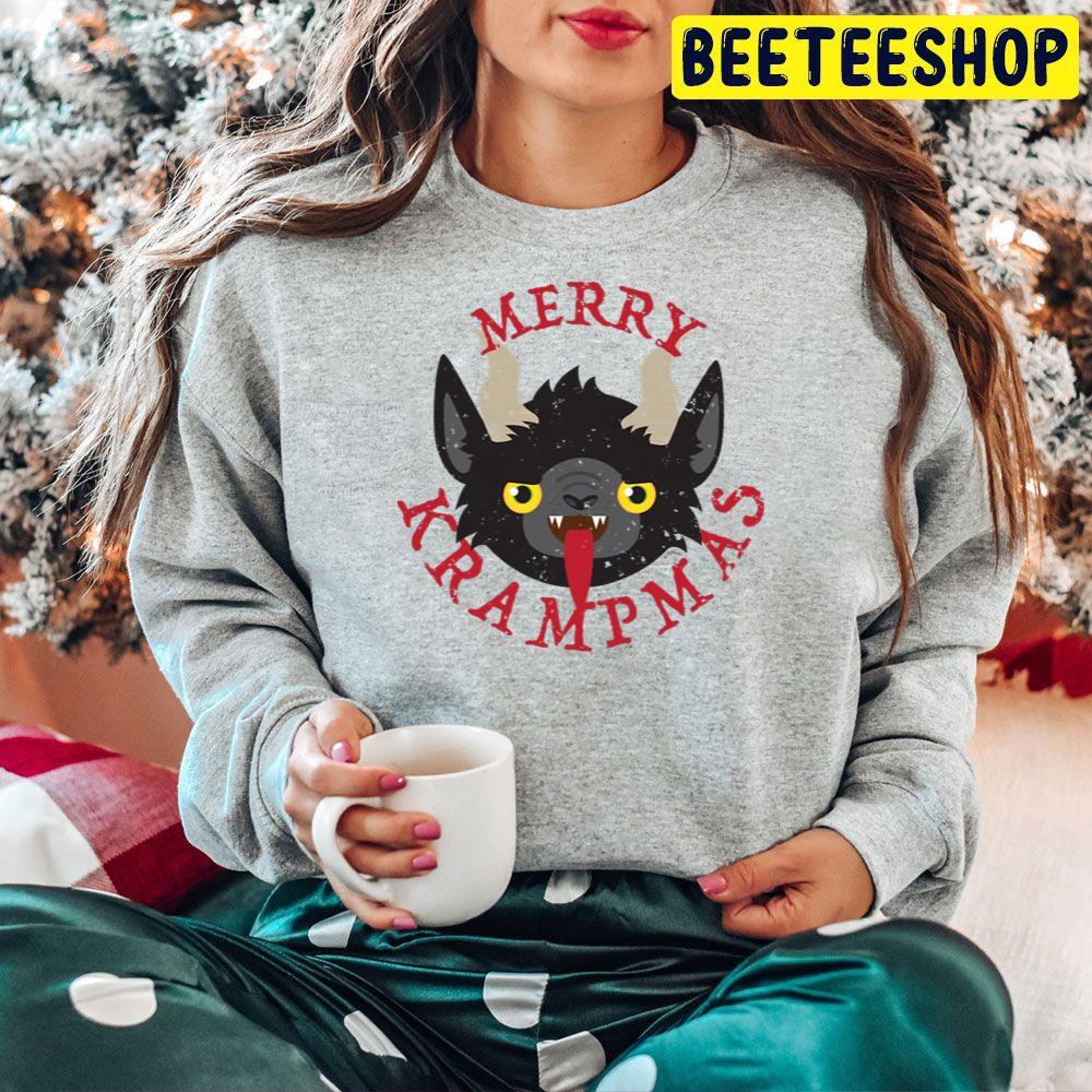 Merry Krampmas Krampus Christmas Beeteeshop Trending Unisex Hoodie Merry Krampmas Krampus Christmas Beeteeshop Trending Unisex Hoodie