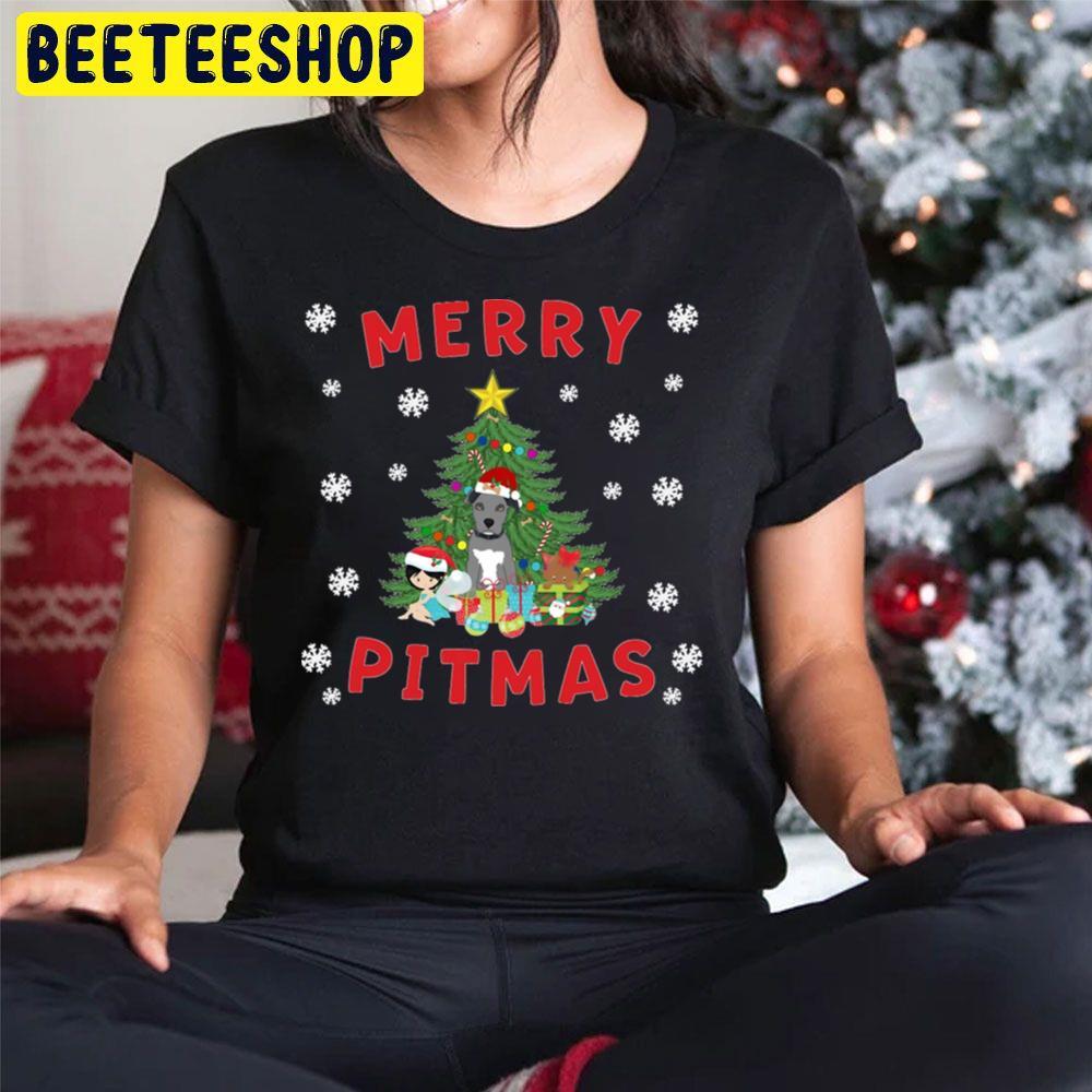Merry Pitmas Pitbull Puppy Kitten Fairy Funny Christmas Beeteeshop Trending Unisex Sweatshirt Merry Pitmas Pitbull Puppy Kitten Fairy Funny Christmas Beeteeshop Trending Unisex Sweatshirt