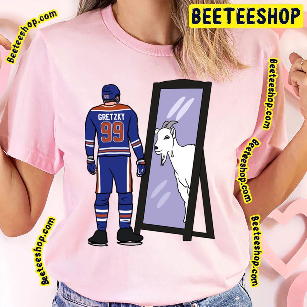 Mirror Goat Wayne Gretzky Hockey Unisex T-Shirt Mirror Goat Wayne Gretzky Hockey Unisex T-Shirt
