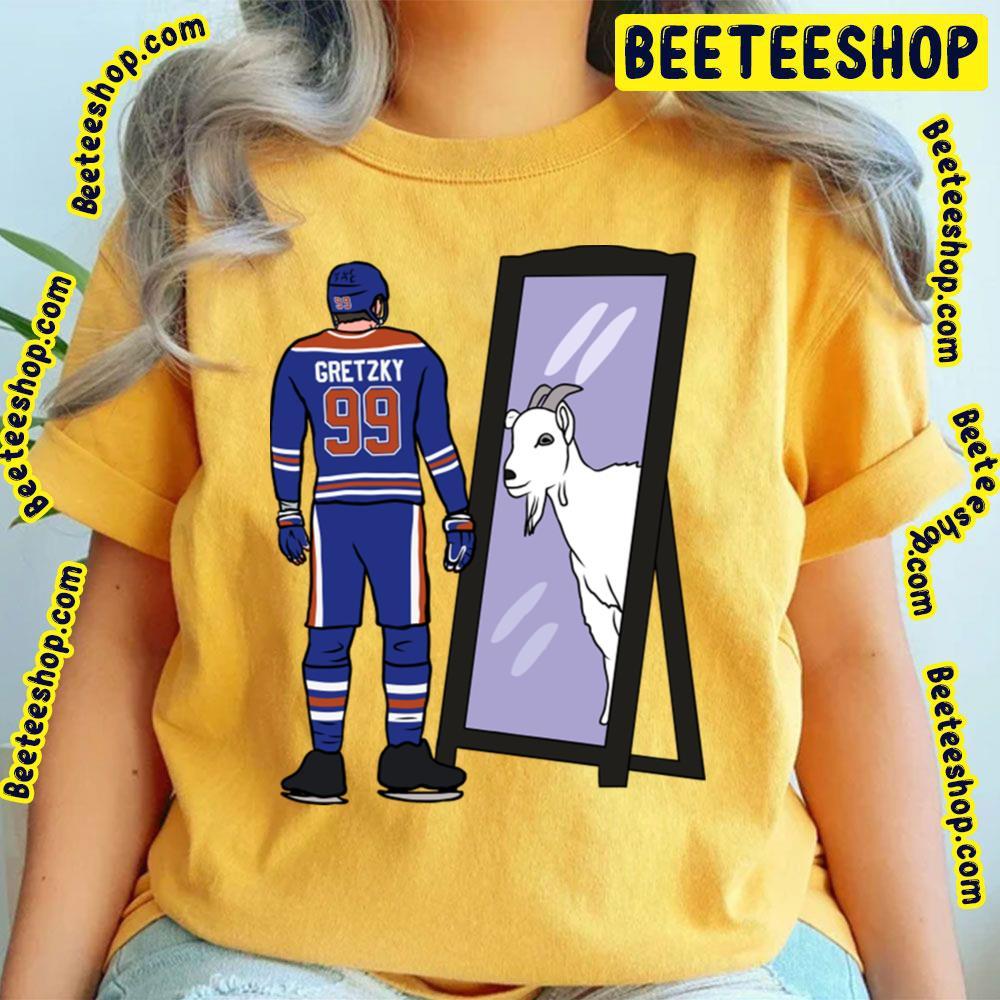 Mirror Goat Wayne Gretzky Hockey Unisex T-Shirt Mirror Goat Wayne Gretzky Hockey Unisex T-Shirt