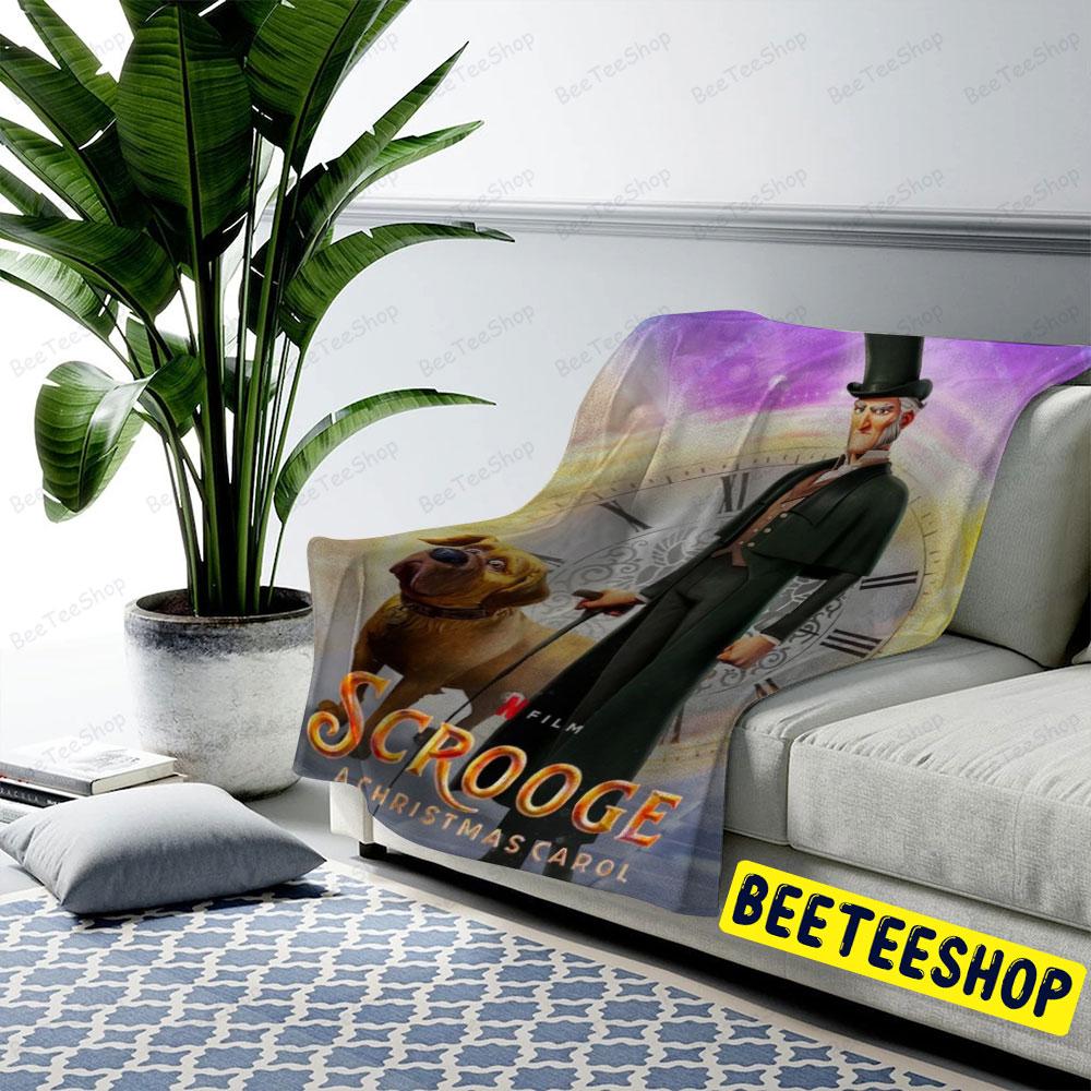 Movie Scrooge A Christmas Carol Trending US Cozy Blanket Movie Scrooge A Christmas Carol Trending US Cozy Blanket