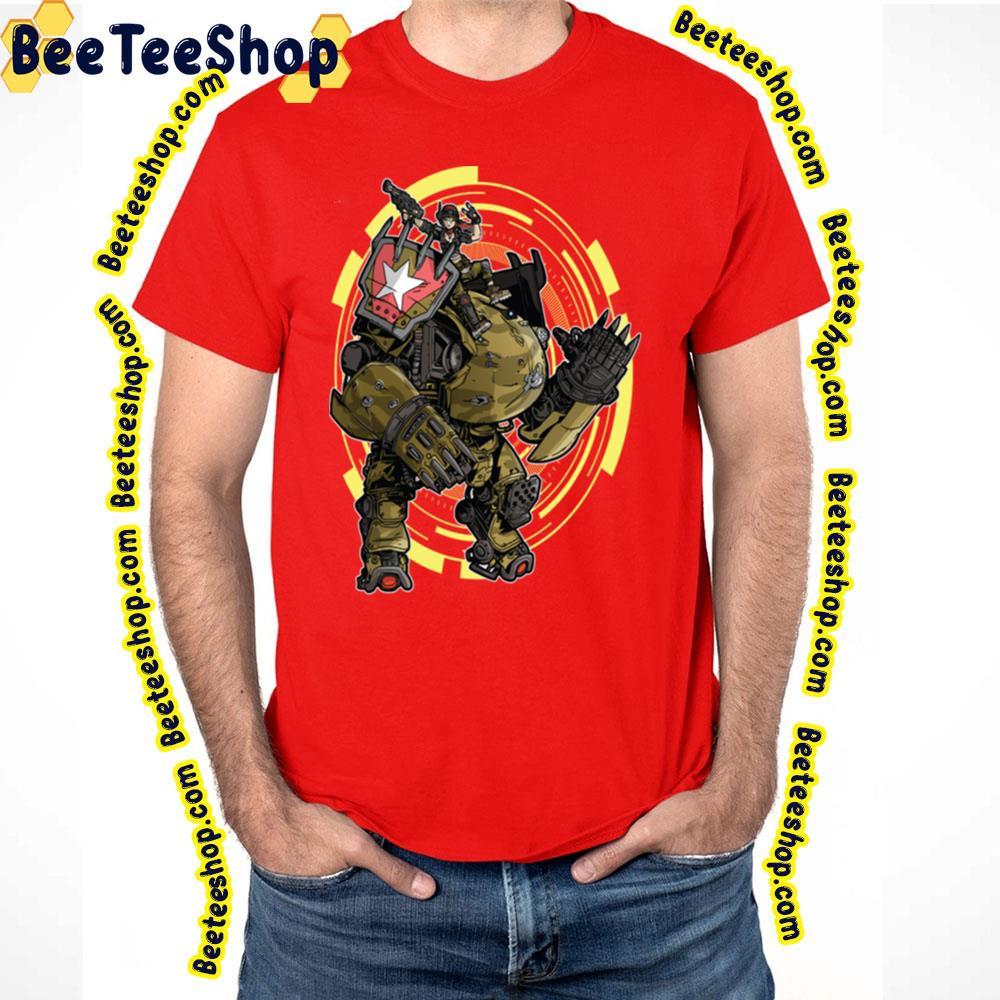 Moze The Gunner With Iron Bear Borderlands Beeteeshop Trending Unisex T-Shirt Moze The Gunner With Iron Bear Borderlands Beeteeshop Trending Unisex T-Shirt