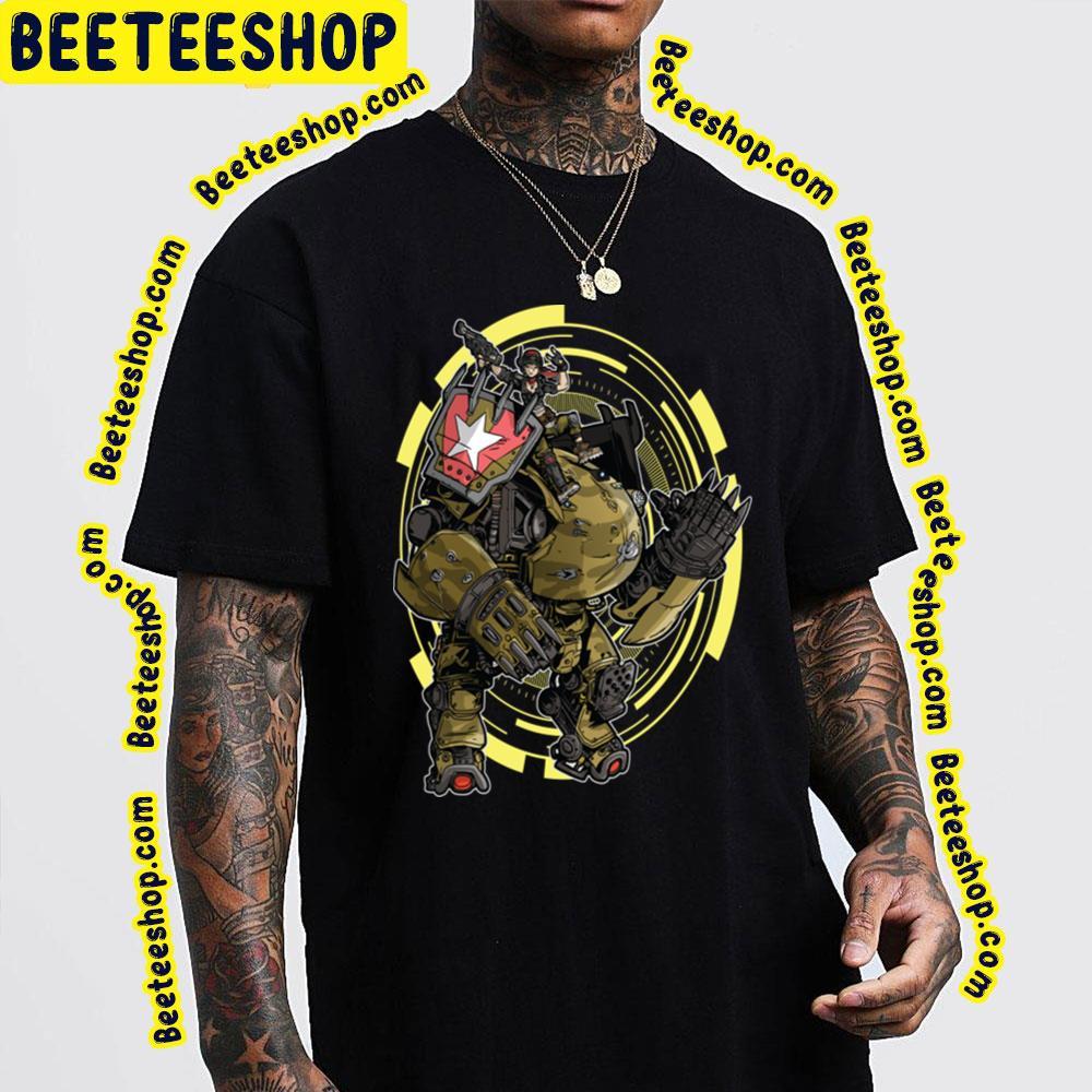 Moze The Gunner With Iron Bear Borderlands Beeteeshop Trending Unisex T-Shirt Moze The Gunner With Iron Bear Borderlands Beeteeshop Trending Unisex T-Shirt