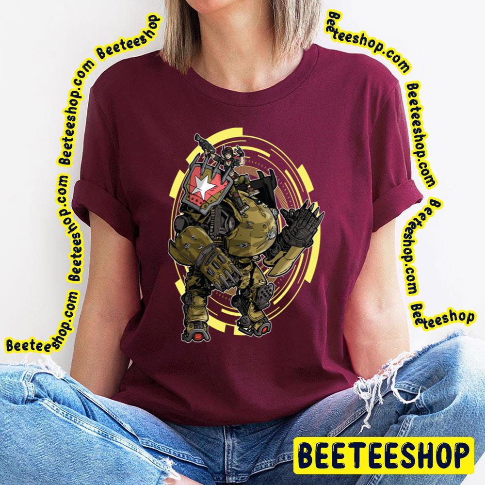 Moze The Gunner With Iron Bear Borderlands Beeteeshop Trending Unisex T-Shirt Moze The Gunner With Iron Bear Borderlands Beeteeshop Trending Unisex T-Shirt