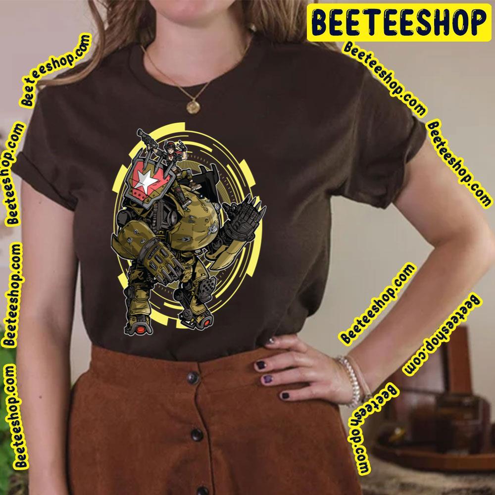 Moze The Gunner With Iron Bear Borderlands Beeteeshop Trending Unisex T-Shirt Moze The Gunner With Iron Bear Borderlands Beeteeshop Trending Unisex T-Shirt