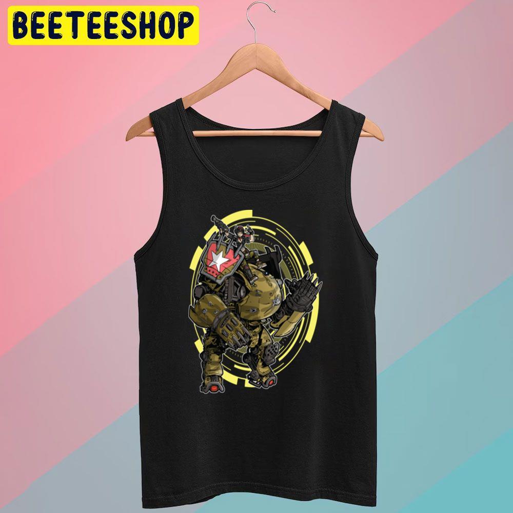 Moze The Gunner With Iron Bear Borderlands Beeteeshop Trending Unisex T-Shirt Moze The Gunner With Iron Bear Borderlands Beeteeshop Trending Unisex T-Shirt