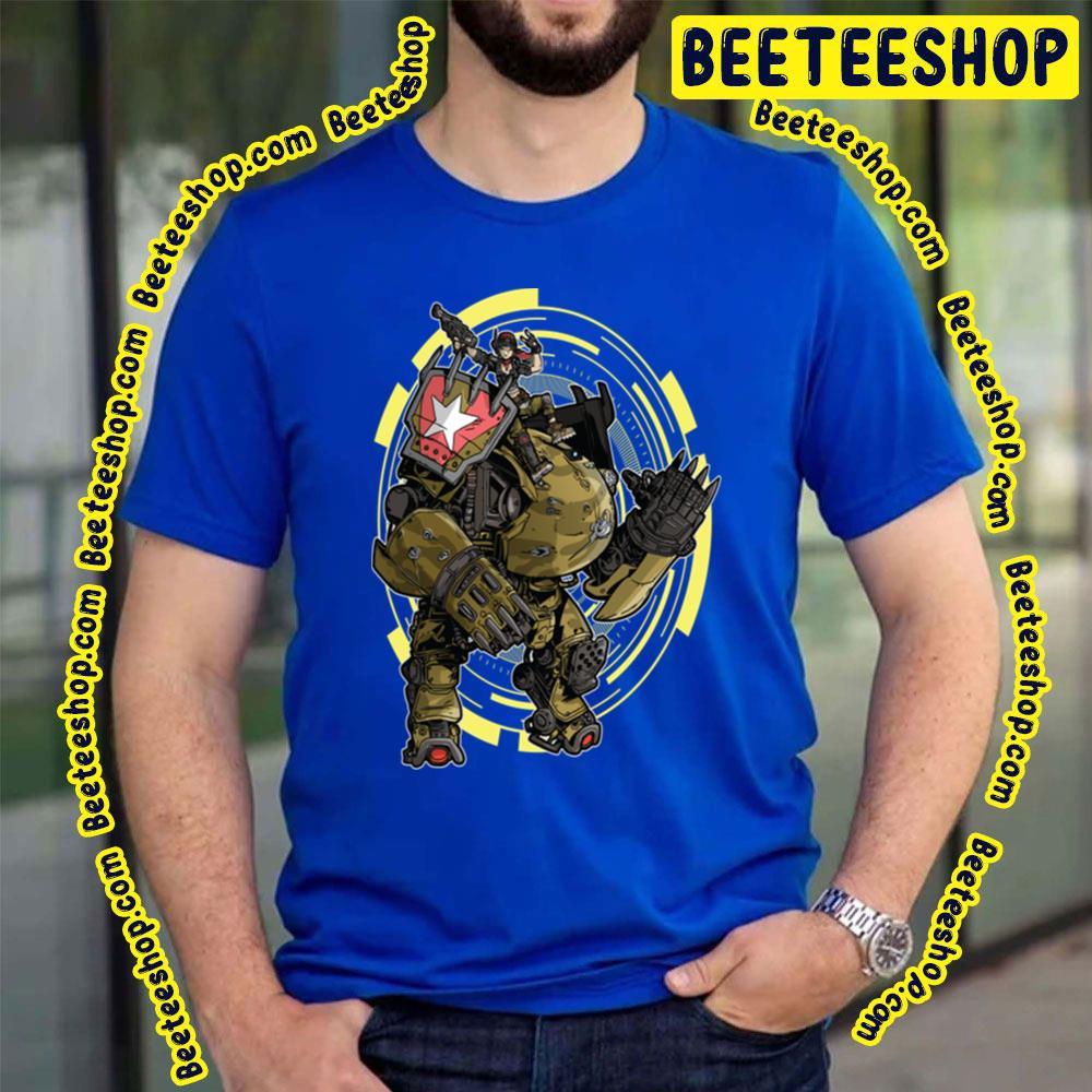 Moze The Gunner With Iron Bear Borderlands Beeteeshop Trending Unisex T-Shirt Moze The Gunner With Iron Bear Borderlands Beeteeshop Trending Unisex T-Shirt