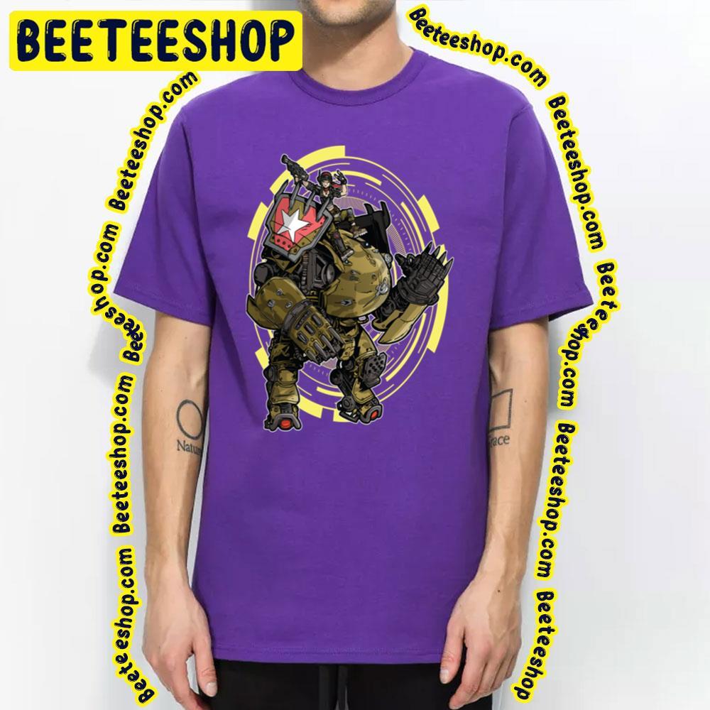 Moze The Gunner With Iron Bear Borderlands Beeteeshop Trending Unisex T-Shirt Moze The Gunner With Iron Bear Borderlands Beeteeshop Trending Unisex T-Shirt