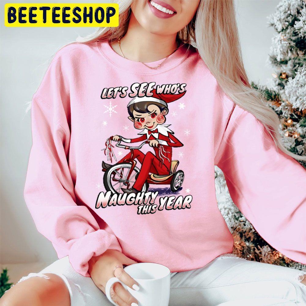 Naughty Elf Tricycle Christmas Beeteeshop Trending Unisex Hoodie Naughty Elf Tricycle Christmas Beeteeshop Trending Unisex Hoodie
